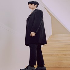 앤드지 캐시미어 블랜디드 싱글 코트 BZA4CG1101NV