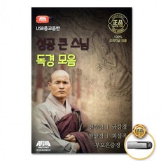 [제프파이썬][더지엠]USB 성공큰스님독경모음/천수경/금강경/팔양무료배송, 상세페이지 참조