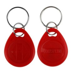 EM4100 125khz ID Keyfob RFID 태그 10 개 llaveros Porta Chave 카드 스티커 열쇠 고리 토큰 링 근접 칩