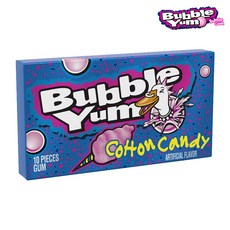 버블얌 풍선껌 코튼 캔디 버블 껌 10개입, Cotton-10ct-2.82oz, 10개, 360g