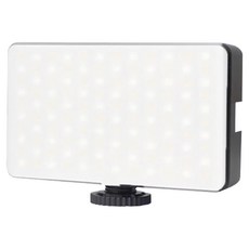 체리스팟 CS-96RGB 클립 조명 색온도 RGB 변환 다용도 LED 삼각대 스마트폰 셀프 조명, 1개