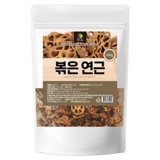 엄마애손 국내산 볶은 연근 연꽃뿌리 원물 100%, 2개, 1개, 300g