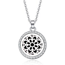 원석향수목걸이