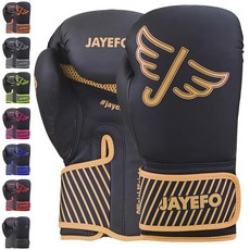 Jayefo R-58 복싱 장갑 | 킥복싱 남녀공용 프로 트레이닝 MMA Muay Thai 무거운 펀칭백 장갑 포커스 패드 미트 통풍 팜, 14 OZ