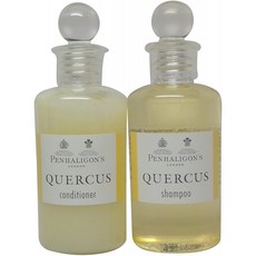 Penhaligons Quercus 샴푸 & 컨디셔너 로트 4 개 (3.4oz 병당 2 개), 1