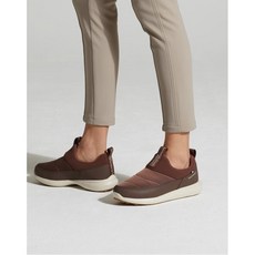 라푸마 슈즈 19FW 브라운 공용 패딩 방한 슬립온(방한화) LSOS9F601W2
