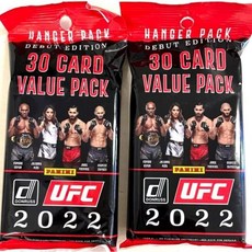 2022년 파니니 돈러스 UFC 실드 행어 팩 묶음 데뷔 에디션 2팩 총 60장