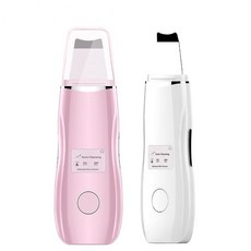 초음파 페이셜 클렌저 스크러버 스킨 케어 툴 블랙 헤드 리무버 수축 모공 스킨 클렌징 엑스 폴리 에이 팅 뷰티 스타|피부 세정기|, 1개(A1), 단일(A1), White(A1)
