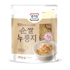 종가집 순쌀 누룽지, 3개, 250g