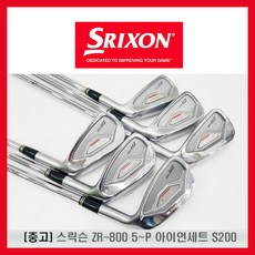 스릭슨 ZR-800 5~P S200 중고 골프 아이언세트, S