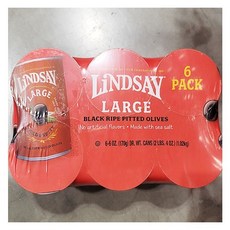 LINDSAY LINDSAY 블랙올리브 170G X 6, 6개