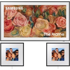삼성 QN55LS03DAFXZA 55인치 더 프레임 QLED 4K 스마트 TV 2024 번들 2X포토 뮤직 스피커 돌비 ATMOS with Q심포니