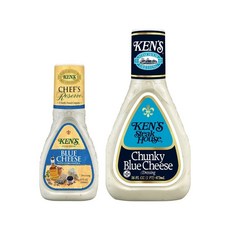 미국 켄스 스테이크 하우스 블루 치즈 드레싱 2종, 3개, 473ml
