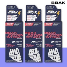 BBAK 빡포션 베리 zero카페인 아르기닌 타우린 테아닌 에너지부스터, 172.2g, 3개 