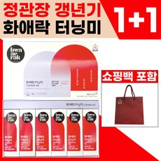 [30포+30포] NEW 정관장 화애락 터닝미 화애락진 여성갱년기화애락 정관장화애락 + 쇼핑백, 60개, 70ml