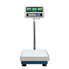 전자저울 농업용 산업용 스탠딩 고중량 저울 계근대 측정, 1개, 1-300kg/10g 40x50 테이블