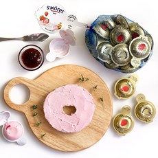 생 모레 쉘인 딸기크림치즈 20g x 18개 아이스박스 포장, 360g, 1개