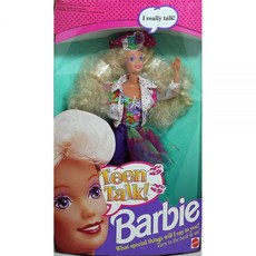 Barbie Mattel 틴 토크 인형 - 1991 176533, Barbie Mattel 틴 토크 인형 - 1991 1