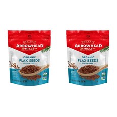 Arrowhead Mills 유기농 생아마씨 453g 2팩, 2개