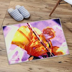 Devil Slayer Rug Animation Area Rug Living Room for Boys Doormat 16x (16x24 inches Demon Slayer 4), 16x24 inches, Demon Slayer 4