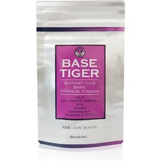 베이스타이거 (BASE TIGER) 150정 3개세트(약3개월분) 마카 아연 일본산 자라 비타민 레스베라트롤, 3개, 150개