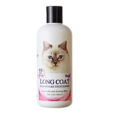 애견미용 용품 장모 고양이 전용 샴푸 린스 300ml, 1개