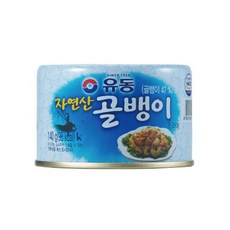 유동 자연산 골뱅이 140g x10캔 / 번데기 안주 비빔면, 10개