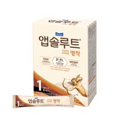 앱솔루트 프리미엄 명작 스틱분유 1단계, 20개입, 16개