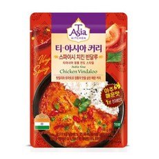 [엄마맛집]티아시아 스파이시 치킨 빈달루 커리 전자레인지용 카레 170g 간편식 캠핑 혼밥 자취생 필수템 간단식사 맛있는한끼 샘표 겨울식재료 1세트, 10세트