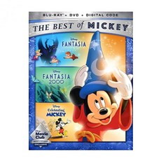 Disney’s The Best of Mickey Fantasia 2000 Celebrating 블루레이 + DVD Digital Code