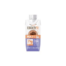 남양 테이크핏 맥스 250ml 초코맛 10개/무배/단백질음료, 10개