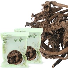 동의한재 자연산 국산 세척 햇 머위뿌리 300g+300g