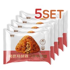 엄지 묵은지삼겹 구운주먹밥 100g 5개set, 1세트, 500g