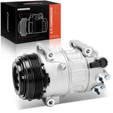 A-Premium Air Conditioner AC Compressor with Clutch Compatible with Jeep BU Series Renegade 2015-201, A-Premium Air Conditioner AC C