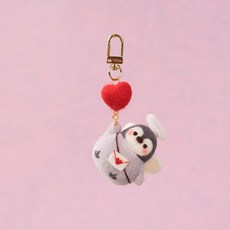 고슴도치양모인형