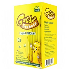 D-CAL 골든 사체트 리퀴드 칼슘 레몬맛 20개입, 1개, 10ml 20개입, 10ml