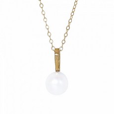 핑크담수진주목걸이