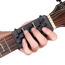 기타코드연습기 기타코드표 트레이너 18 버튼 포크 연습 보조 도구 성인용 손가락 교육 초보자용