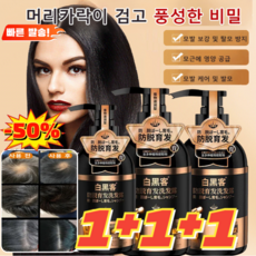 1+2 하수오 탈모 방지 및 모발 케어 샴푸 300ml+300ml 탈모샴푸 두피케어샴푸, 300mlx1병, 300ml, 1개