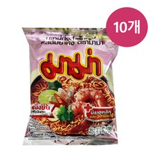 태국 마마 라면 인스턴트 누들 쉬림프 톰얌 플레이버 55g x 10개 MAMA Instant Noodles Shrimp Tom Yum Flavor