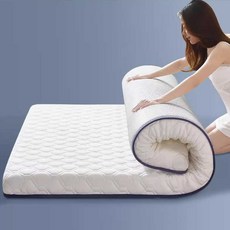 접이식 라텍스 매트리스 수면매트 3단 접는 토퍼 침대