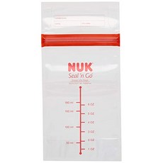 NUK Simply Natural Seal n'Go 모유 백 50CT, 본상품
