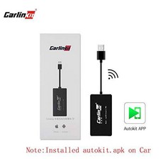 Carlinkit 무선 CarPlay 동글 유선 안드로이드 오토 USB 동글 미러링 SIRI, 상세내용참조