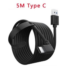 vr기기 3.0 링크 케이블 스팀 VR 고속 안정적인 데이터 변속기 메타 퀘스트 3 스크린 연결, 03 5m Type-C