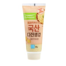 풀무원 [소문난] 튜브 다진생강 (80g) 가정식백반 기사식당 요리레시피, 80g, 19개
