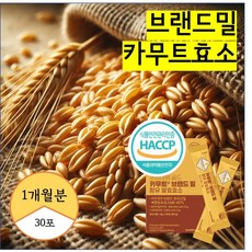 카무트효소 저분자 곡물 발효 효소 정직한 발효효소 역가수치 에너데이, 1개, 30회분