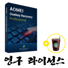 AOMEI OneKey Recovery Professional 1PC - 영구라이선스/개인 기업용/ESD/PC용