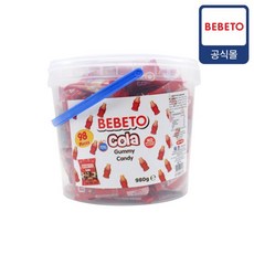 베베토 공식몰 콜라 대용량 젤리 980g (총 98개입), 단품