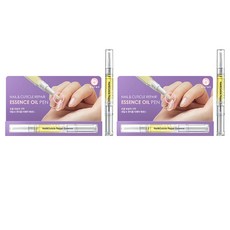 바렌 네일&큐티클 리페어 에센스 큐티클오일펜, 2.5ml, 2개