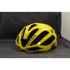 카스크 프로톤 엠티비 MTB 산악자전거 헬멧, L + 노란색 가득